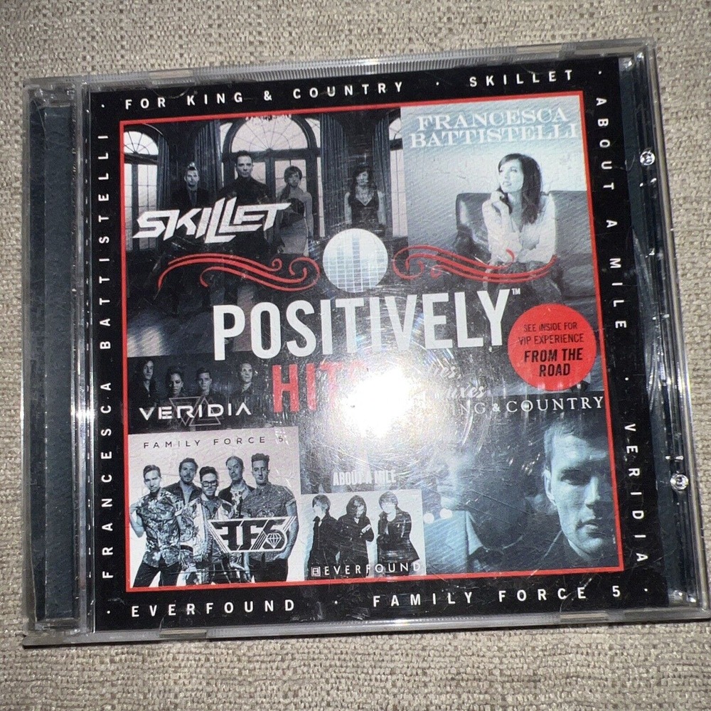 POSITIVELY HITS - Skillett/Veridia/For King & Country/Veridia CD‎